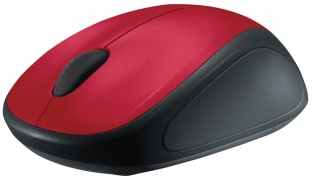 Logitech M235 Wireless - Optisch - Rood